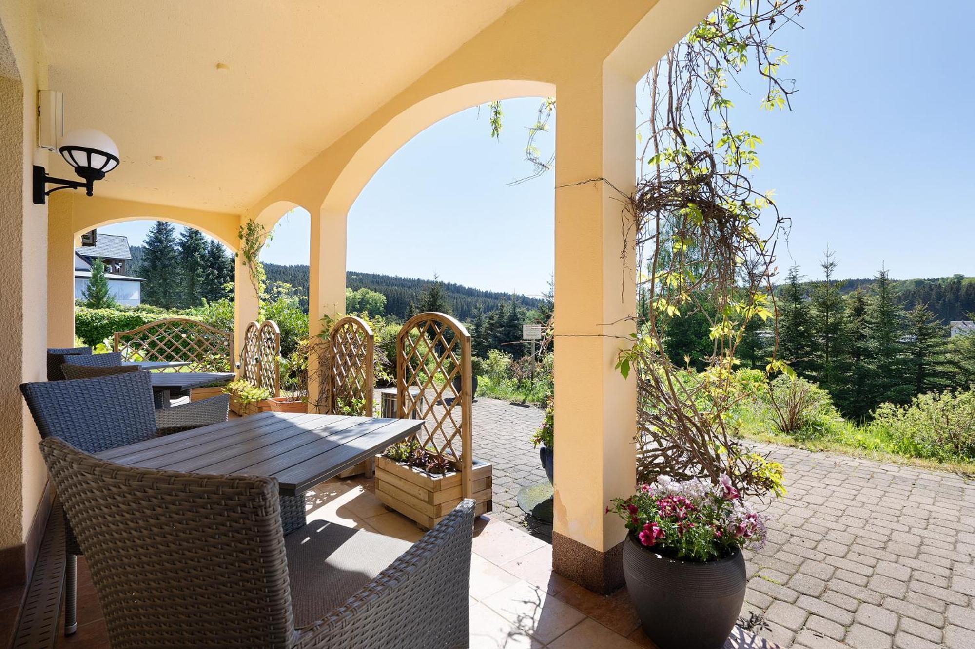 Pension Bergblick Marienberg Zewnętrze zdjęcie