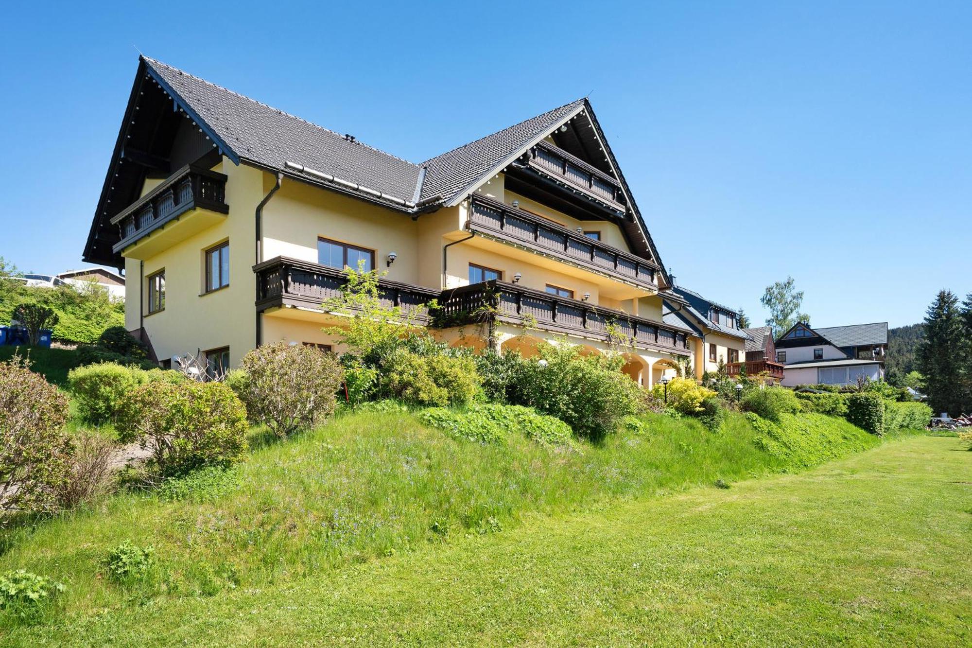 Pension Bergblick Marienberg Zewnętrze zdjęcie
