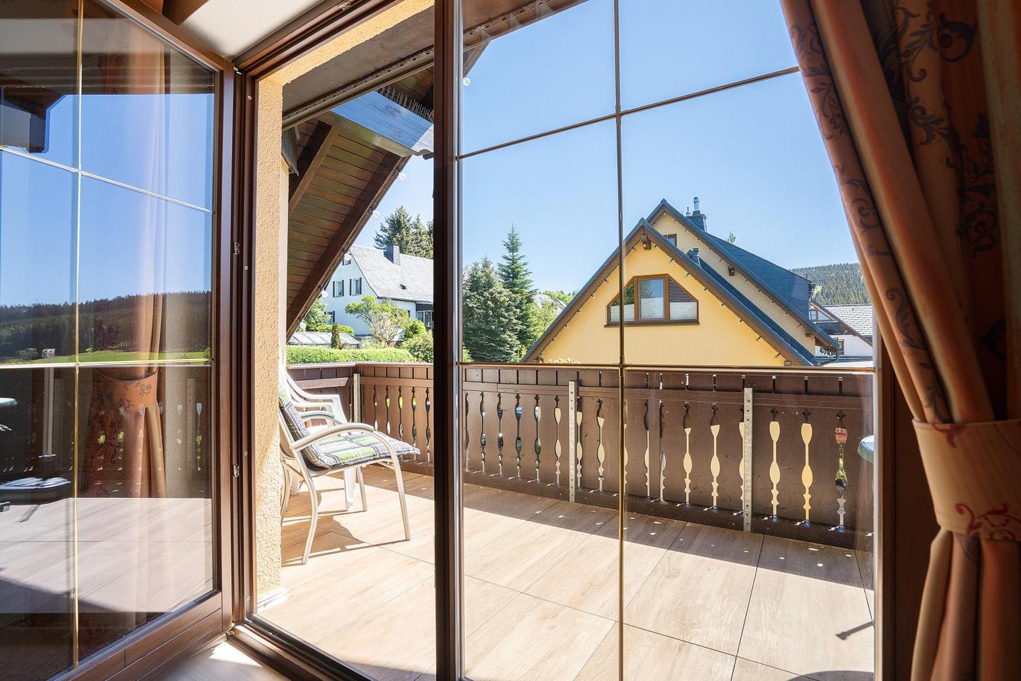 Pension Bergblick Marienberg Zewnętrze zdjęcie