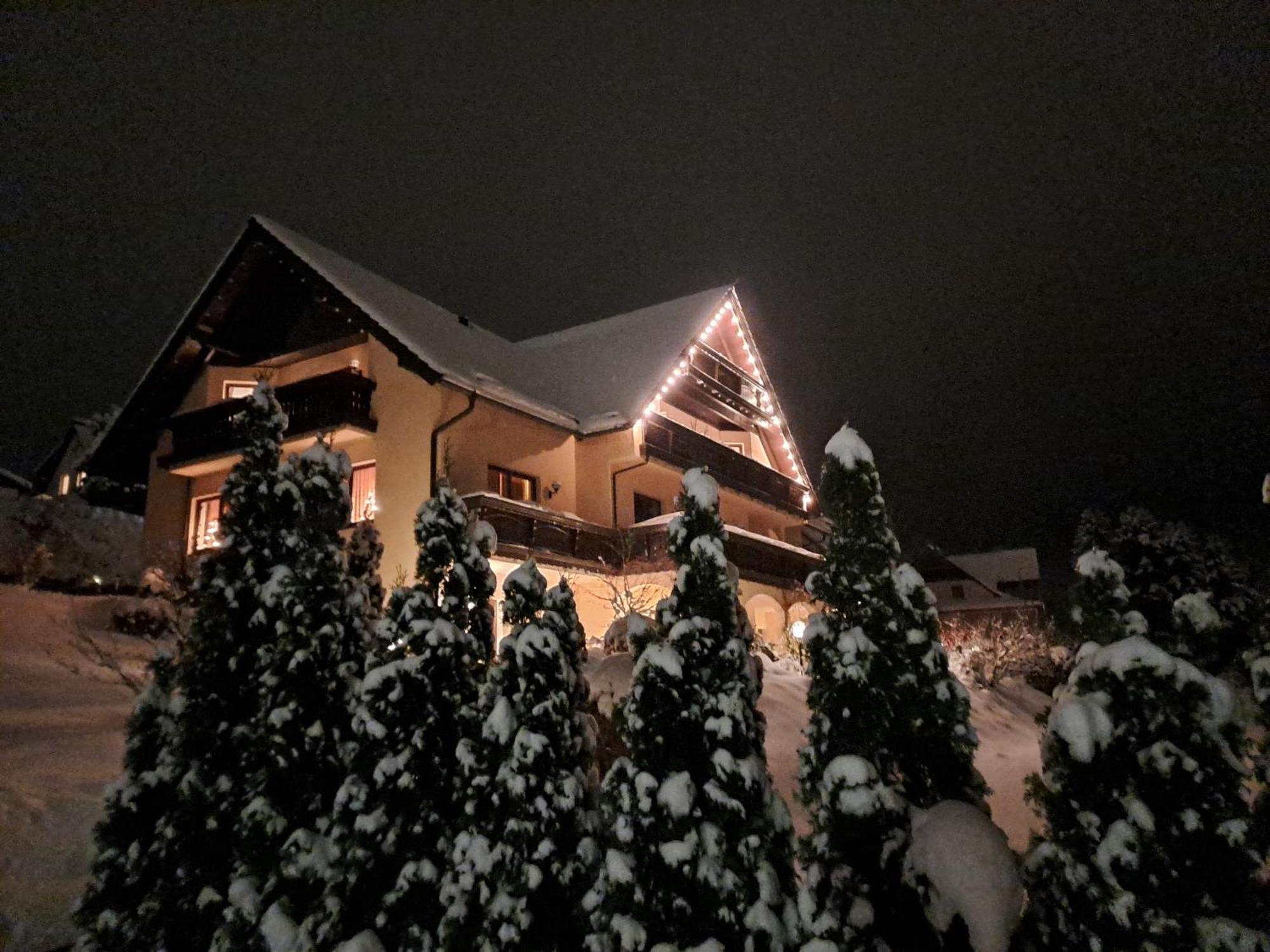 Pension Bergblick Marienberg Zewnętrze zdjęcie