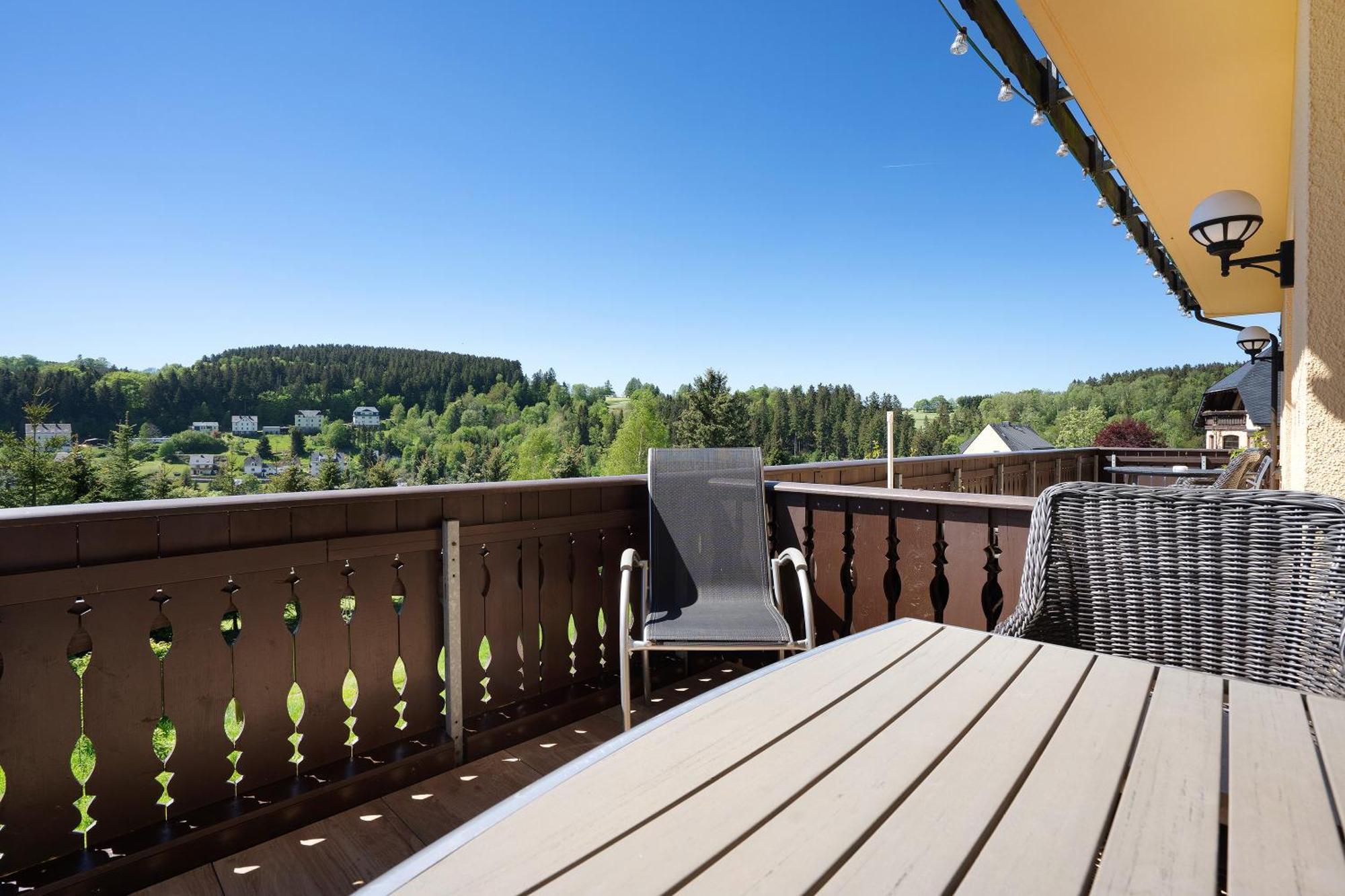 Pension Bergblick Marienberg Zewnętrze zdjęcie