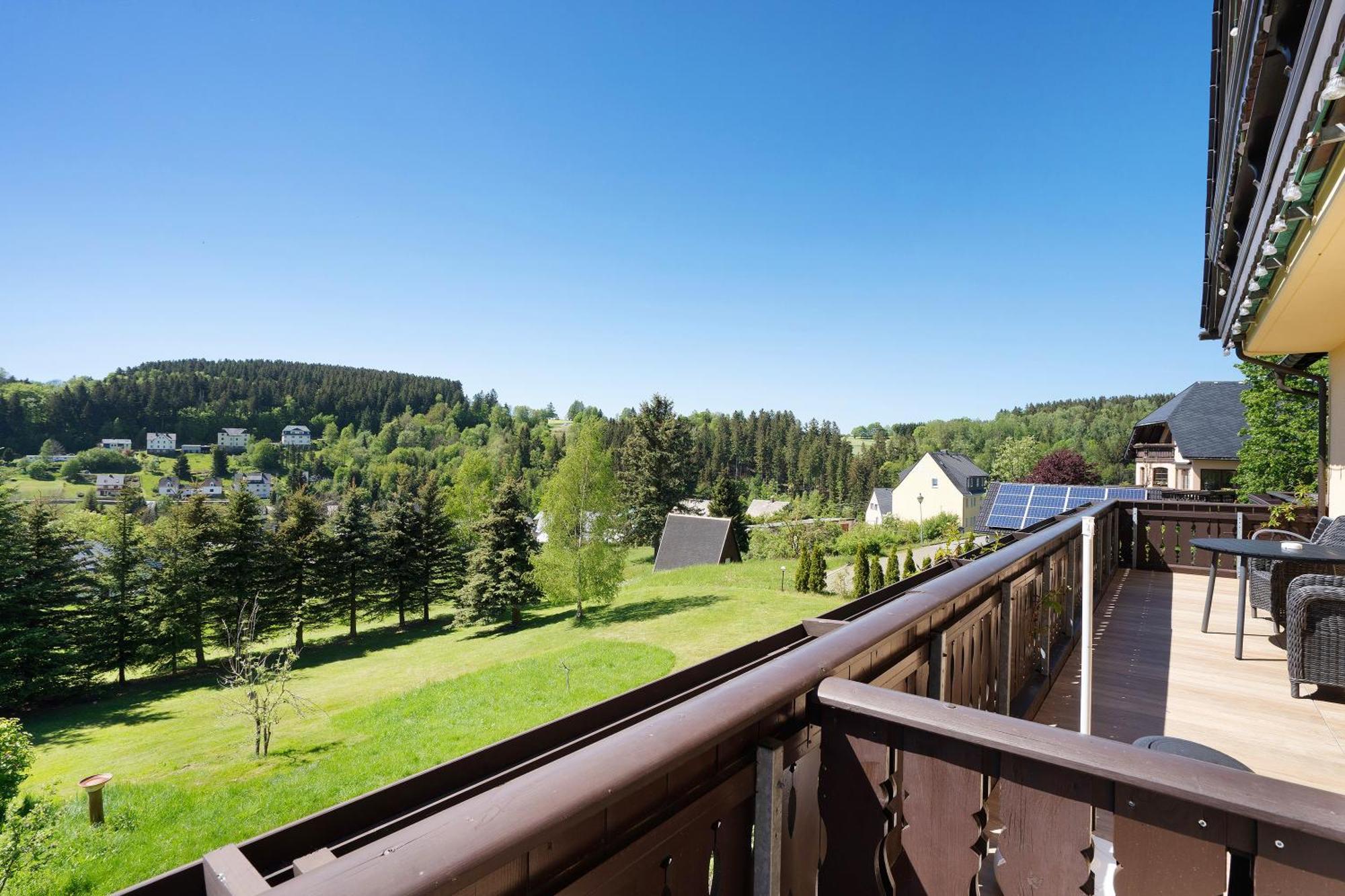 Pension Bergblick Marienberg Zewnętrze zdjęcie
