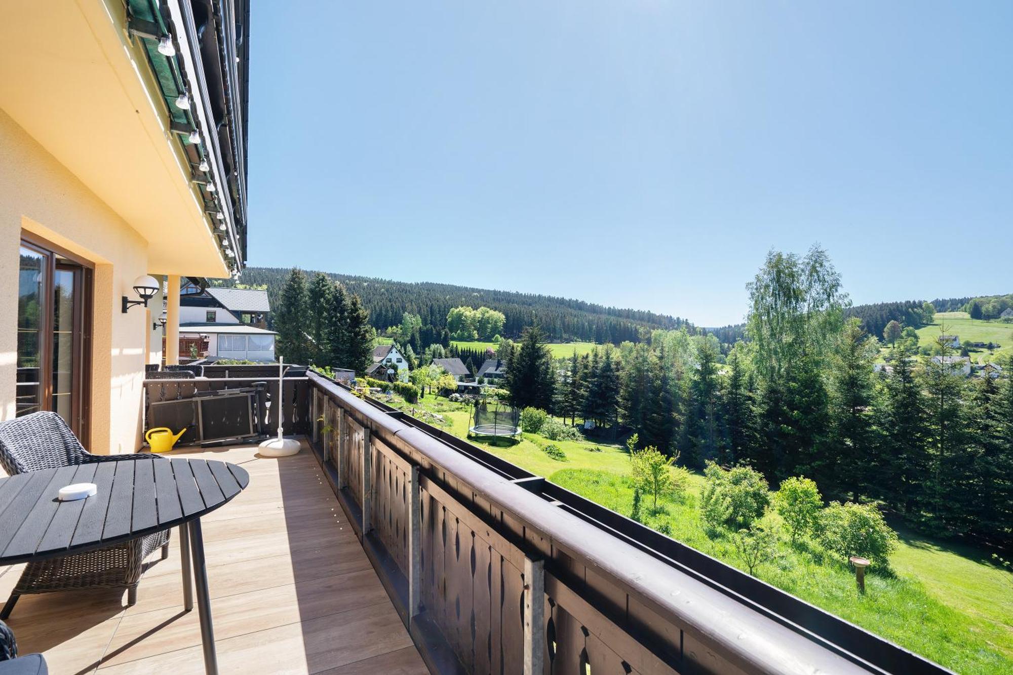 Pension Bergblick Marienberg Zewnętrze zdjęcie