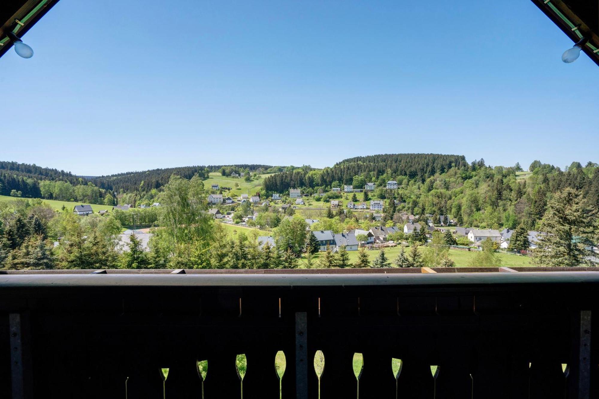 Pension Bergblick Marienberg Zewnętrze zdjęcie