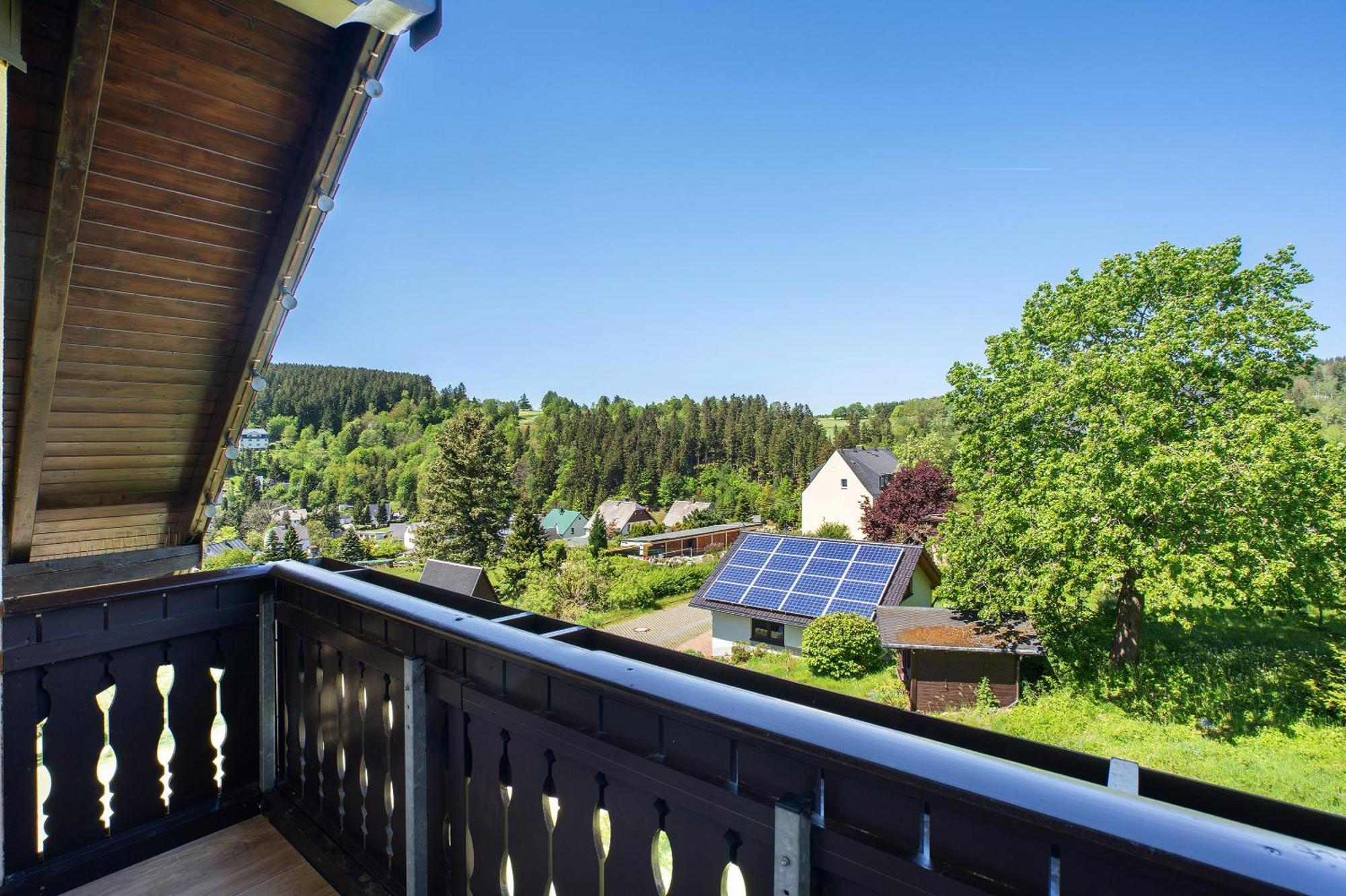 Pension Bergblick Marienberg Zewnętrze zdjęcie